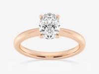Elise-Solitaire Engagement Ring - Lab Grown Diamonds