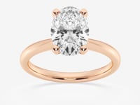 Elise-Solitaire Engagement Ring - Lab Grown Diamonds