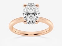 Elise-Solitaire Engagement Ring - Lab Grown Diamonds