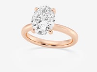 Elise-Solitaire Engagement Ring - Lab Grown Diamonds