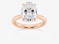 Elise-Solitaire Engagement Ring - Lab Grown Diamonds