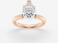 Elise-Solitaire Engagement Ring - Lab Grown Diamonds