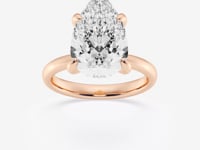 Elise-Solitaire Engagement Ring - Lab Grown Diamonds