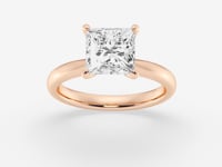 Elise-Solitaire Engagement Ring - Lab Grown Diamonds