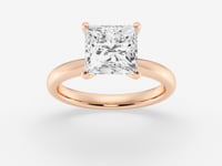 Elise-Solitaire Engagement Ring - Lab Grown Diamonds