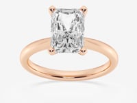 Elise-Solitaire Engagement Ring - Lab Grown Diamonds