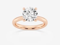 Elise-Solitaire Engagement Ring - Lab Grown Diamonds