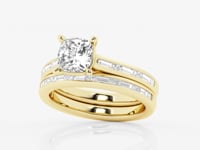 Evangeline-Lab Grown Diamond Engagement Ring for Women