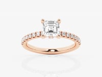 Everly-Halo Engagement Ring - Lab Grown Diamonds