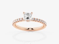 Everly-Halo Engagement Ring - Lab Grown Diamonds