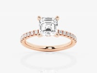 Everly-Halo Engagement Ring - Lab Grown Diamonds