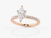 Everly-Halo Engagement Ring - Lab Grown Diamonds