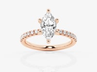 Everly-Halo Engagement Ring - Lab Grown Diamonds