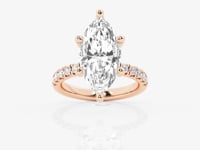 Everly-Halo Engagement Ring - Lab Grown Diamonds
