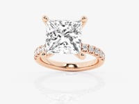 Everly-Halo Engagement Ring - Lab Grown Diamonds