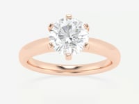 Fiona-Solitaire Engagement Ring - Lab Grown Diamonds