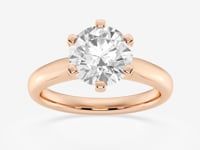 Fiona-Solitaire Engagement Ring - Lab Grown Diamonds