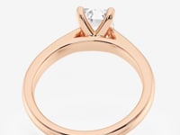 Layla-Solitaire Engagement Ring - Lab Grown Diamonds