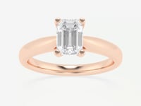 Layla-Solitaire Engagement Ring - Lab Grown Diamonds