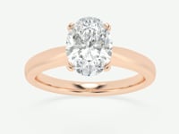 Layla-Solitaire Engagement Ring - Lab Grown Diamonds