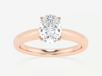Layla-Solitaire Engagement Ring - Lab Grown Diamonds