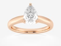 Layla-Solitaire Engagement Ring - Lab Grown Diamonds