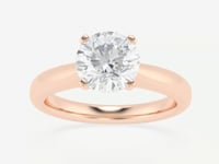 Layla-Solitaire Engagement Ring - Lab Grown Diamonds
