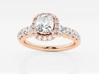 Madeline-Halo Engagement Ring - Lab Grown Diamonds