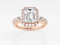 Madeline-Halo Engagement Ring - Lab Grown Diamonds