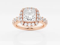 Madeline-Halo Engagement Ring - Lab Grown Diamonds