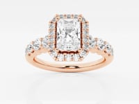 Madeline-Halo Engagement Ring - Lab Grown Diamonds