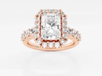 Madeline-Halo Engagement Ring - Lab Grown Diamonds