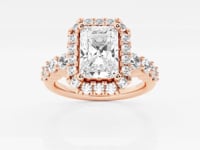 Madeline-Halo Engagement Ring - Lab Grown Diamonds