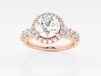 Madeline-Halo Engagement Ring - Lab Grown Diamonds