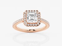 Savannah-Halo Engagement Ring - Lab Grown Diamonds