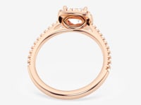 Savannah-Halo Engagement Ring - Lab Grown Diamonds