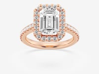 Savannah-Halo Engagement Ring - Lab Grown Diamonds