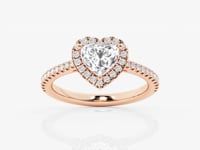 Savannah-Halo Engagement Ring - Lab Grown Diamonds
