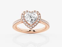 Savannah-Halo Engagement Ring - Lab Grown Diamonds