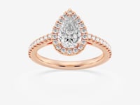 Savannah-Halo Engagement Ring - Lab Grown Diamonds