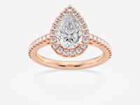 Savannah-Halo Engagement Ring - Lab Grown Diamonds