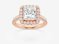 Savannah-Halo Engagement Ring - Lab Grown Diamonds