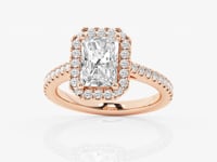 Savannah-Halo Engagement Ring - Lab Grown Diamonds