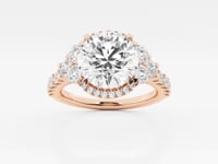Serena-Halo Engagement Ring - Lab Grown Diamonds
