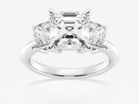 Trinity-Lab Grown Diamond Engagement Ring