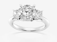 Trinity-Lab Grown Diamond Engagement Ring