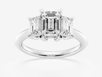 Trinity-Lab Grown Diamond Engagement Ring