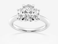 Trinity-Lab Grown Diamond Engagement Ring