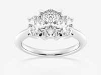 Trinity-Lab Grown Diamond Engagement Ring