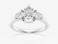 Trinity-Lab Grown Diamond Engagement Ring
